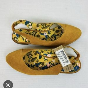 TOMS | Julie Slingback (Mustard)